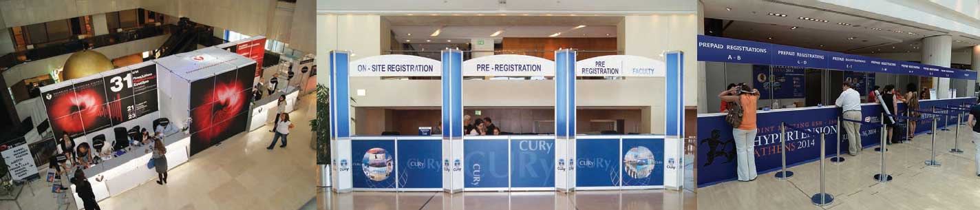 REGISTRATION DESK DESIGN & CONSTRUCTION